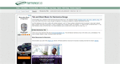 Desktop Screenshot of harmonicatabs.org
